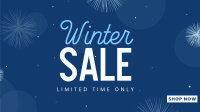 Winter Wonderland Sale Facebook Event Cover Design
