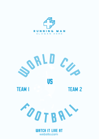 Football World Cup Tournament Flyer Image Preview