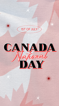 Canada Day Facebook Story Design