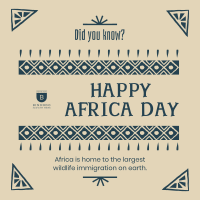Decorative Africa Day Instagram post Image Preview