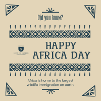 Decorative Africa Day Instagram post Image Preview