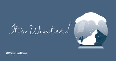 It's Winter! Facebook ad Image Preview