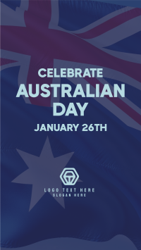 Australian Day Flag Instagram story Image Preview