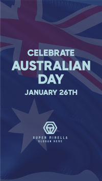 Australian Day Flag Instagram Story Design