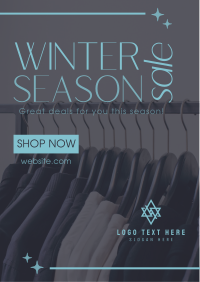 Winter Season Sale Flyer Image Preview