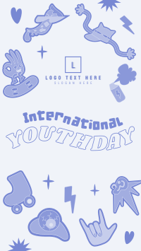 Youth Day Stickers Instagram story Image Preview