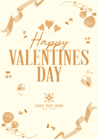 Valentines Greeting Poster Design