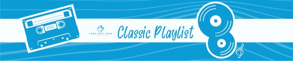 Classic Songs Playlist SoundCloud Banner Design Image Preview