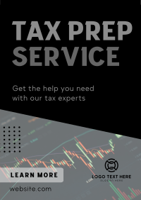 Get Help with Our Tax Experts Flyer Design