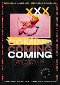 Fashion Coming Soon Poster Design