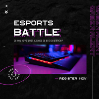 Esports Battle Instagram Post Design