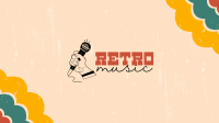 Retro Music YouTube Banner Image Preview