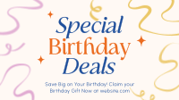 Agnostic Birthday Deals Animation Preview