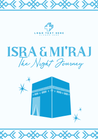 Isra and Mi'raj Flyer Design