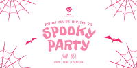 Haunted House Party Twitter Post Image Preview