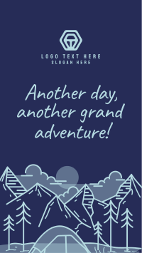 Grand Adventure Facebook Story Design