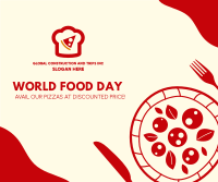 World Food Day for Pizza Industries Facebook Post Design