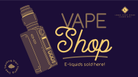 Your Vape Facebook event cover Image Preview