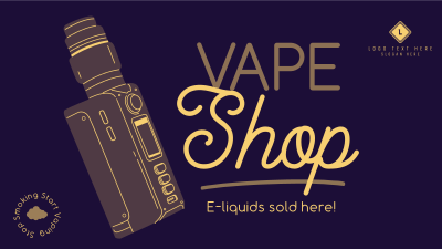 Your Vape Facebook event cover Image Preview