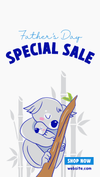 Father's Day Koala Sale TikTok Video Image Preview