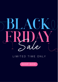 Classic Black Friday Sale Flyer Design