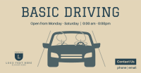 Basic Driving Facebook Ad Design