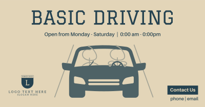 Basic Driving Facebook ad Image Preview