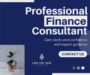 Modern Professional Finance Consultant Agency Facebook Post Image Preview