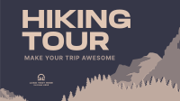 Awesome Hiking Experience Animation Design