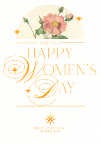 Modern Nostalgia Women's Day Poster Image Preview