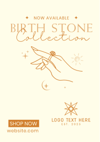 Birth Stone Flyer Image Preview