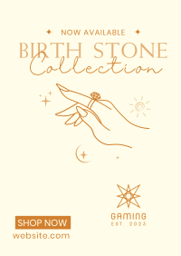 Birth Stone Flyer Image Preview