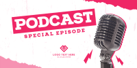 Special Podcast Episode Twitter Post Design