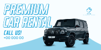 Premium Car Rental Twitter Post Image Preview