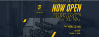 Dashed Barbell Facebook cover Image Preview