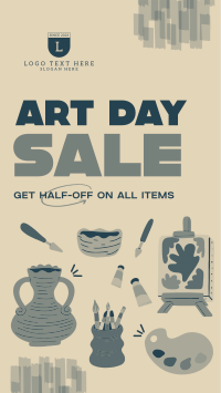 Art Materials Sale Instagram reel Image Preview