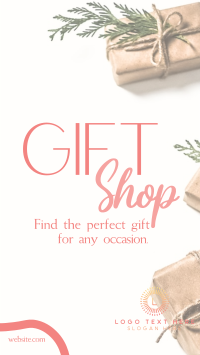 Elegant Gift Shop Instagram Story Design