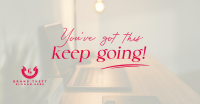 Keep Going Motivational Quote Facebook ad Image Preview