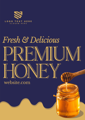 Organic Premium Honey Flyer Image Preview