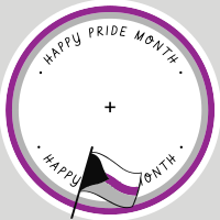 Demisexual Pride Flag Instagram Profile Picture Design