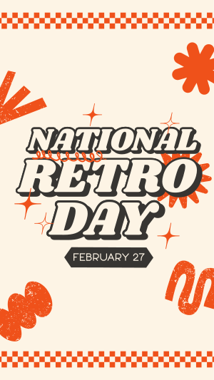 Nostalgic Retro Day Facebook story Image Preview