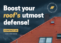 Corporate Roof Maintenance Postcard Image Preview