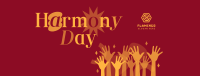 Simple Harmony Day Facebook cover Image Preview