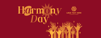 Simple Harmony Day Facebook cover Image Preview