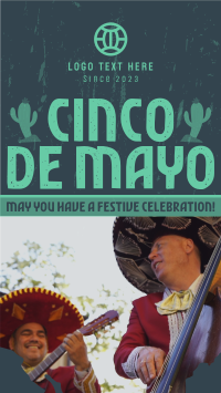 Grunge Cinco De Mayo TikTok Video Design