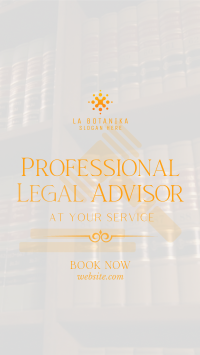 Legal Advisor At Your Service Instagram story Image Preview