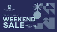 Geometric Weekend Sale Animation Design