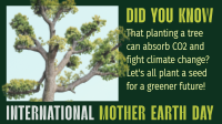 Earth Day Tree Planting Animation Image Preview