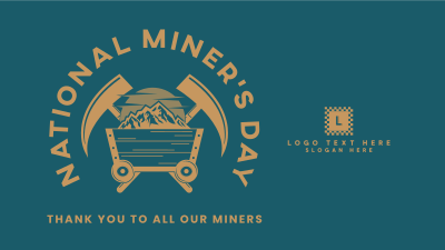 Miners Day Celebration Facebook event cover Image Preview