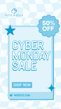 Cute Cyber Deals Facebook Story Image Preview